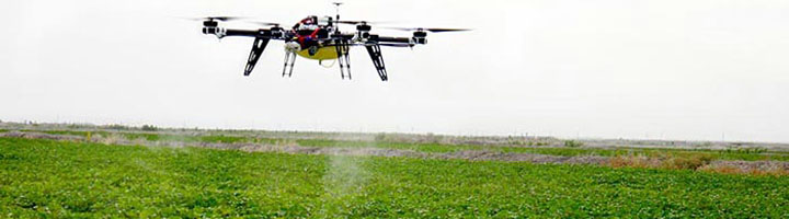 La Universidad de Málaga estudia el uso de drones para gestionar zonas verdes