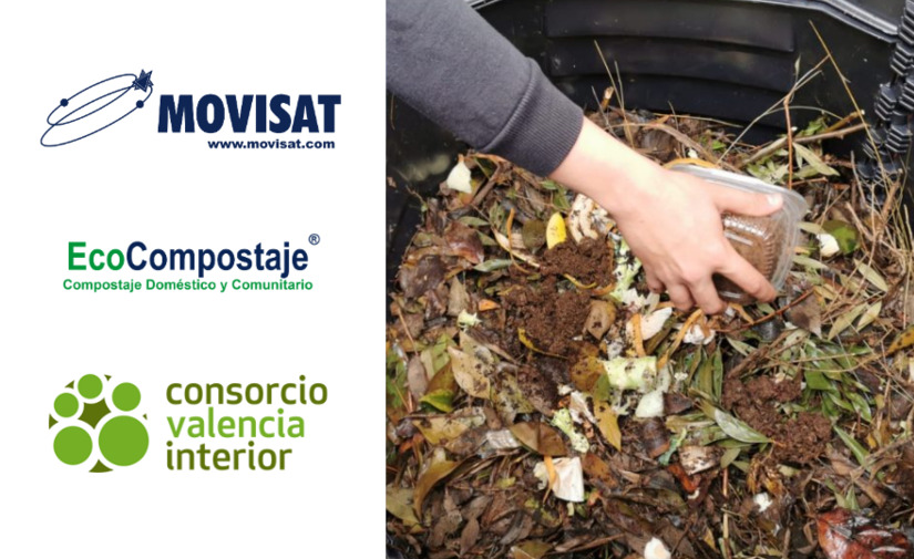 EcoCompostaje de MOVISAT, la plataforma tecnológica de referencia para la gestión de biorresiduos
