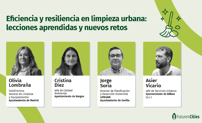 Eficiencia y resiliencia en limpieza urbana, claves en el debate de Future4 Cities 2026