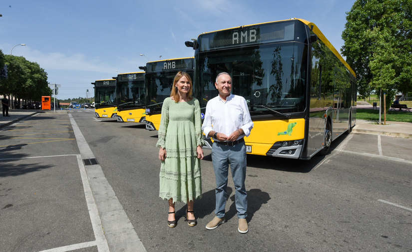 El AMB introducirá 304 nuevos autobuses sostenibles en los servicios de gestión indirecta