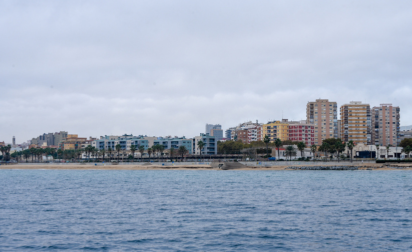 El AMB reclama al Gobierno un  plan de estabilización del litoral metropolitano barcelonés