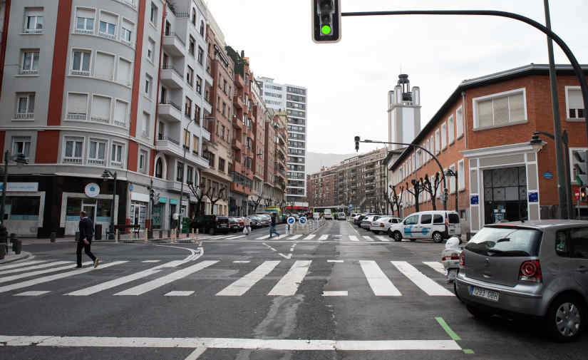 El Ayuntamiento de Bilbao comienza los trabajos que convertirán la Calle María Díaz de Haro en un corredor verde