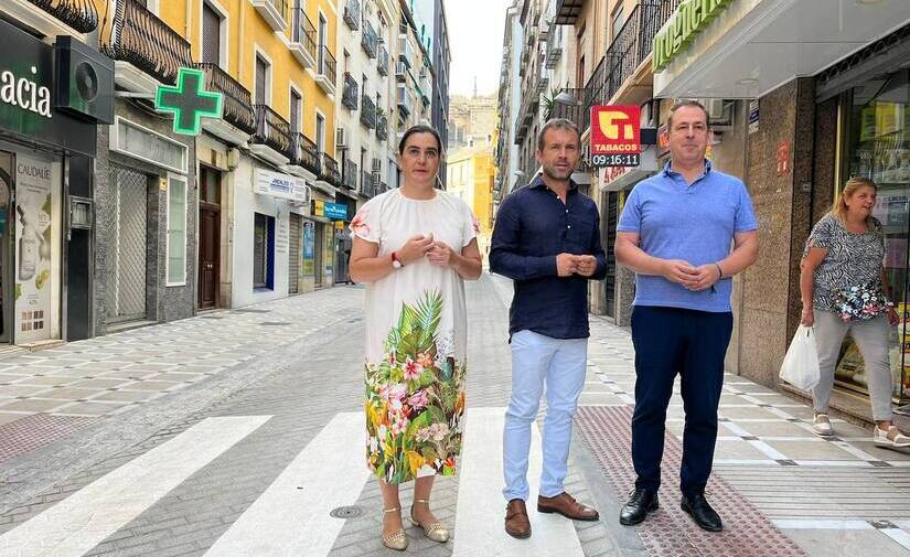 El Ayuntamiento de Jaén finaliza la obra de mejora en la calle Álamos