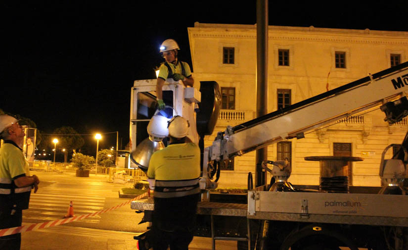 Palma ya cuenta con 3.501 nuevas luminarias LED que evitan la emisión de 288,76 toneladas de CO2 durante 2019