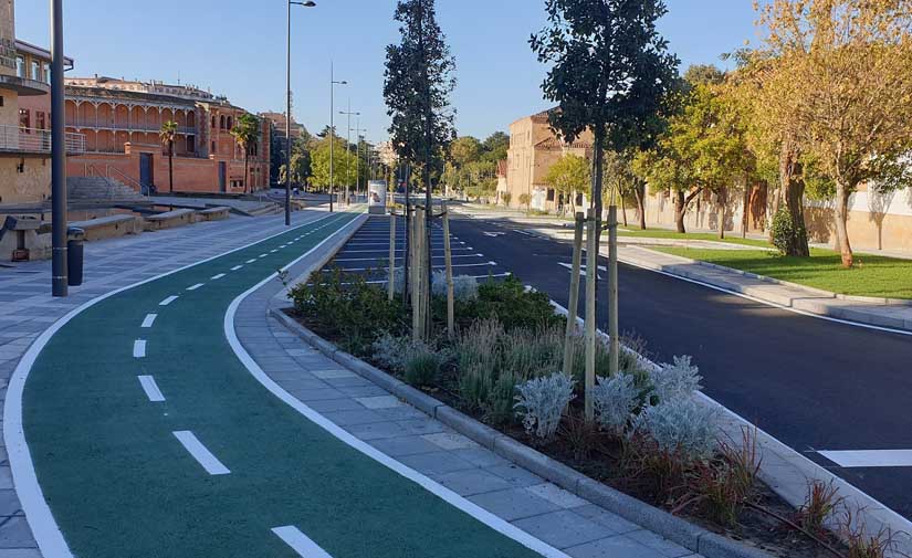 El Ayuntamiento de Salamanca reabre el tráfico de vehículos en la Avenida de la Merced