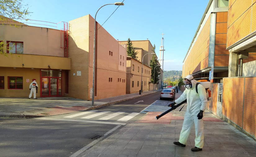 El Ayuntamiento de Toledo incorpora nuevos medios al servicio de limpieza y desinfección frente al Covid-19
