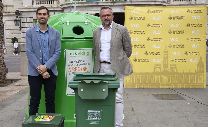 El Ayuntamiento de Valencia impulsa una campaña de reciclaje de vidrio dirigida al sector HORECA