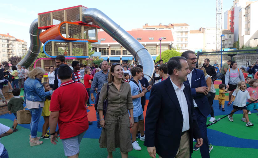 El Ayuntamiento de Vigo inaugura el macroparque infantil Maruja Mallo