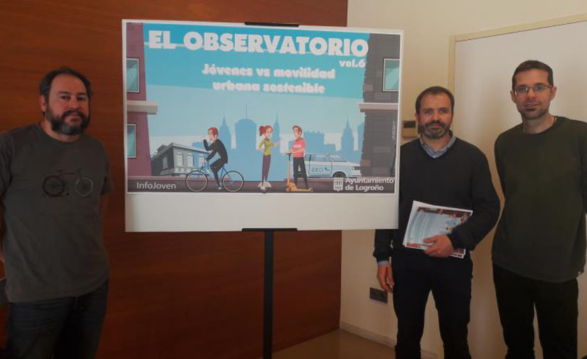 Logroño presenta el estudio sobre la movilidad urbana sostenible de los jóvenes de la localidad