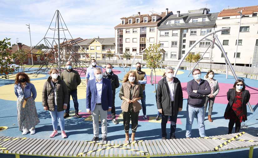 El barrio de A Cañiza, en Pontevedra, abre su parque central