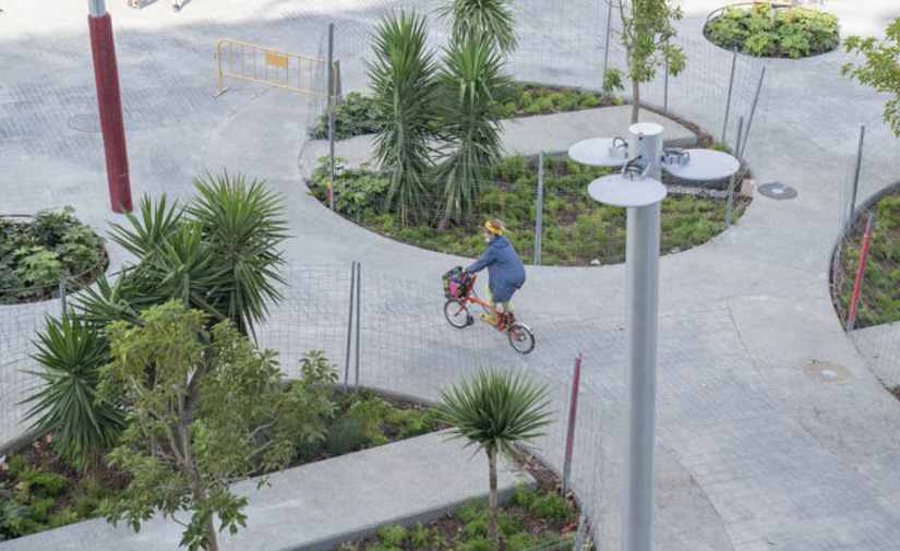 El barrio del Parc i la Llacuna del Poblenou incorporan nuevos espacios dentro del plan Supermanzana Barcelona