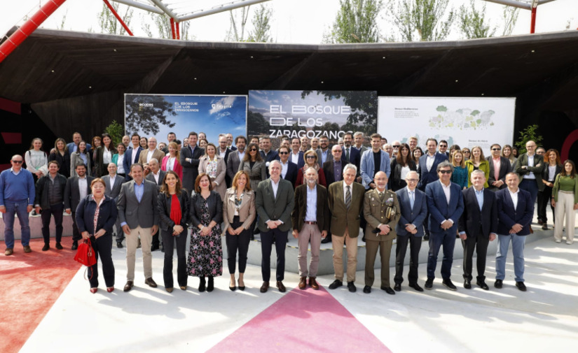 El Bosque de los Zaragozanos prevé alcanzar las 100 hectáreas en primavera