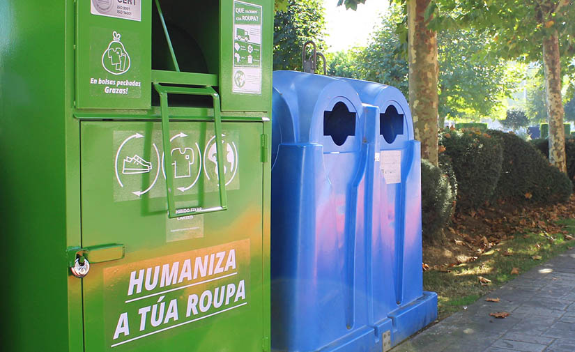 El Concello de Carballo y Humana aumentan el número de puntos de recogida en la vía pública para facilitar las donaciones de ropa