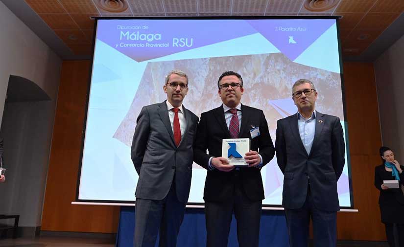 El Consorcio de Residuos de Málaga, premiado por optimizar el sistema de recogida para el reciclaje de papel