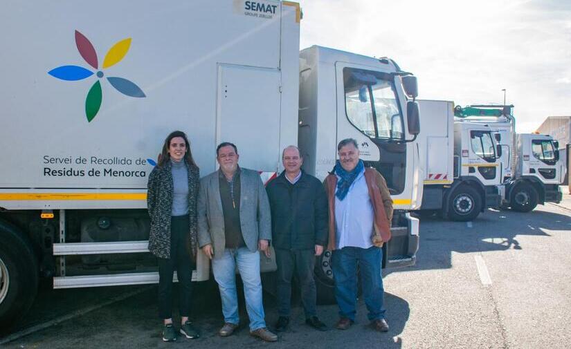 El Consorcio de Residuos de Menorca incorpora 19 vehículos de última generación a su flota