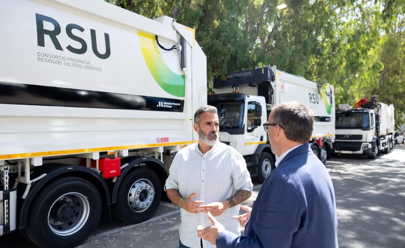 El Consorcio Provincial de RSU de Málaga incorpora tres nuevos camiones para reforzar la recogida de residuos