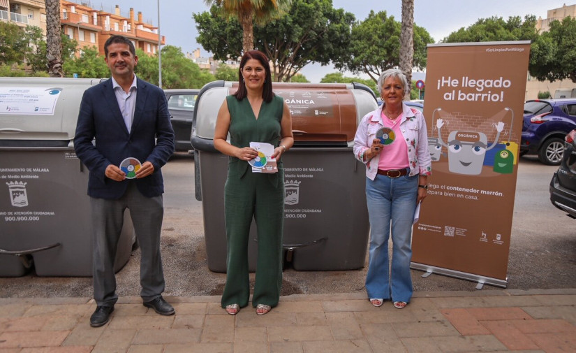 El malagueño barrio de Teatinos contará con 43 nuevos contenedores marrones