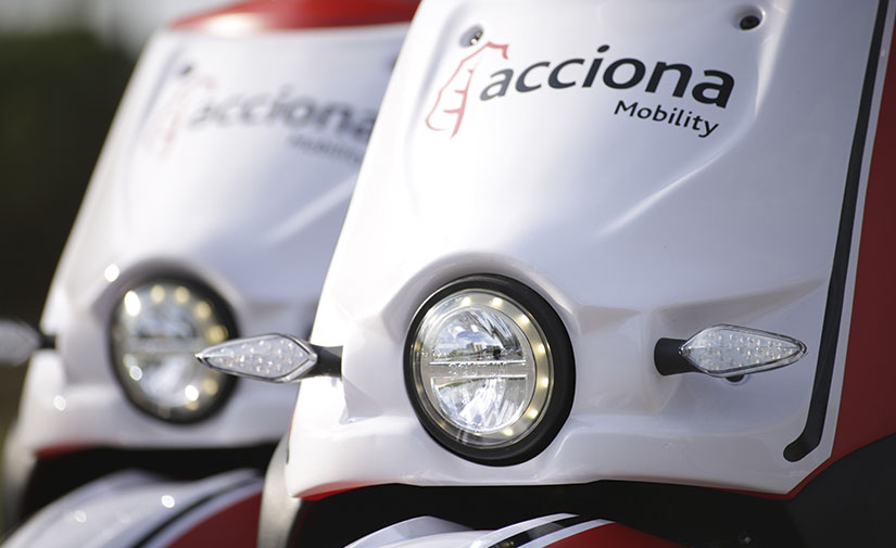 El Motosharing de ACCIONA ahorra 500 tonelades de CO2 en Madrid y participa en Mercado de Motores
