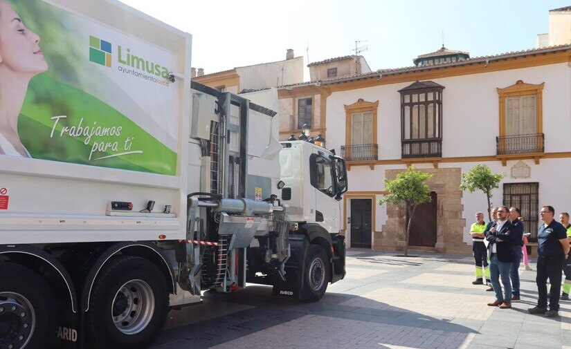 El municipio murciano de Lorca adquiere un nuevo camión de recogida de residuos