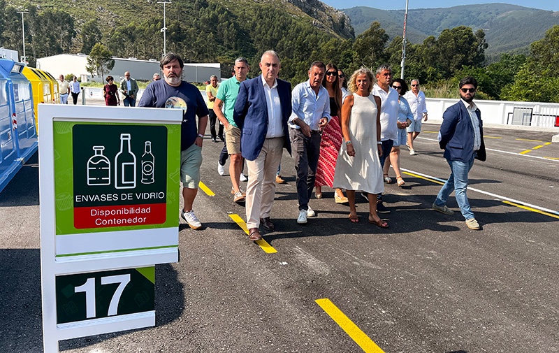 El nuevo punto limpio de Castro Urdiales amplía la capacidad de reciclaje e incorpora compostaje de restos de poda