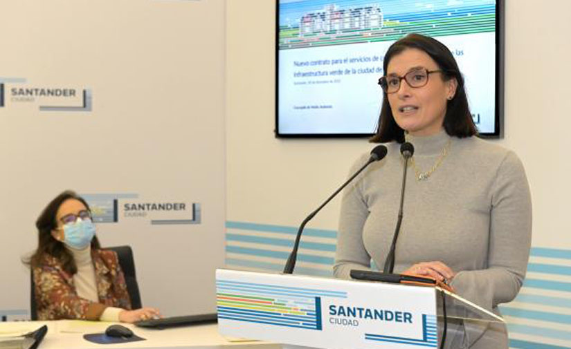 El nuevo servicio de parques y jardines de Santander amplía las zonas verdes