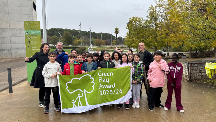El Parque Universidad de Huesca renueva la Green Flag Award 2025-2026