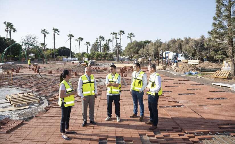 El Parque Urbano del Cruce de Arinaga contará con la mayor zona de juego infantil del sureste de Gran Canaria