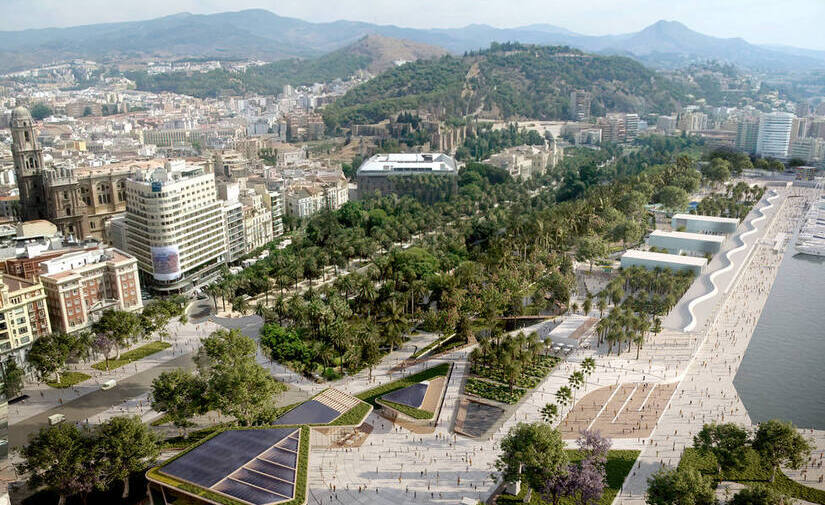 El Plan Málaga Litoral cuenta ya con un diseño definitivo para su ejecución