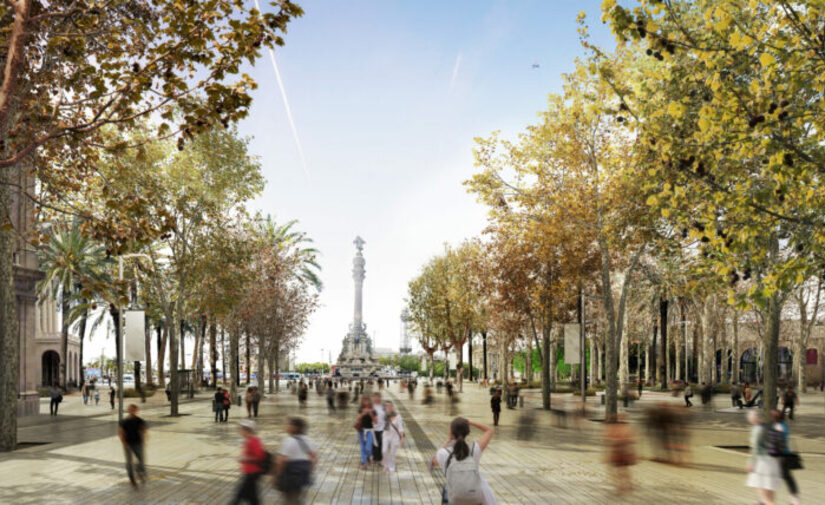 El proyecto de remodelación de La Rambla barcelonesa arranca en octubre