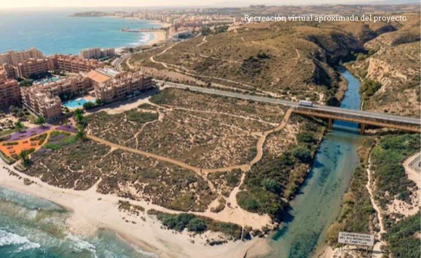 El proyecto del río Monnegre avanza con una vía verde, restauración ambiental y nuevas infraestructura