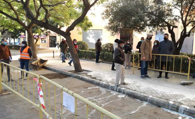 El proyecto GrowGreen inicia las obras de un corredor verde azul para peatones en Benicalap