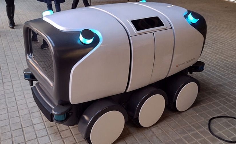 El proyecto LogiSmile ensayará las posibilidades de los robots autónomos para reparto urbano