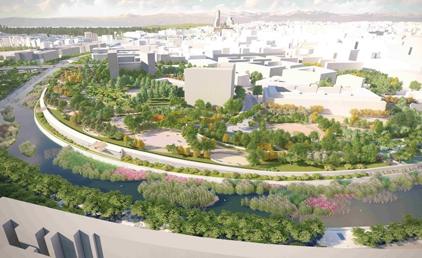 El proyecto sobre el Calderón culminará el parque urbano Madrid Río