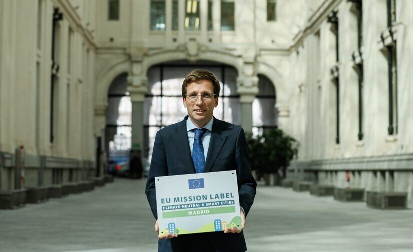 El Sello Misión de la UE reconoce el avance de Madrid hacia ciudad inteligente y climáticamente neutra