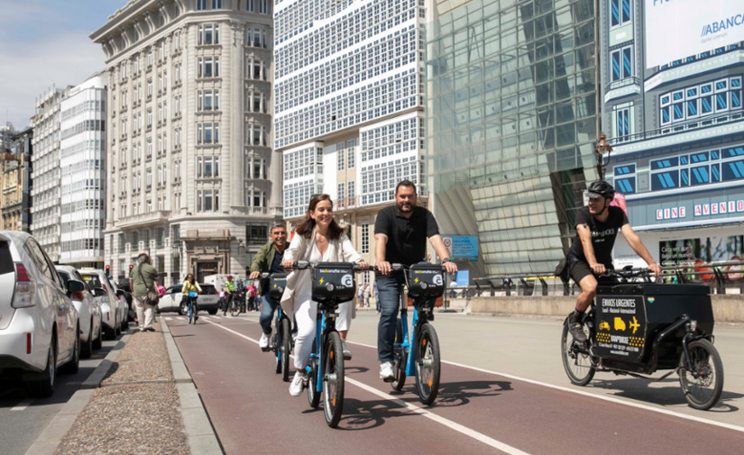 El servicio de préstamo de bicicletas públicas 