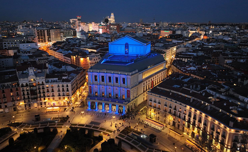 El Teatro Real reduce un 40 % su consumo energético gracias a la iluminación de Signify