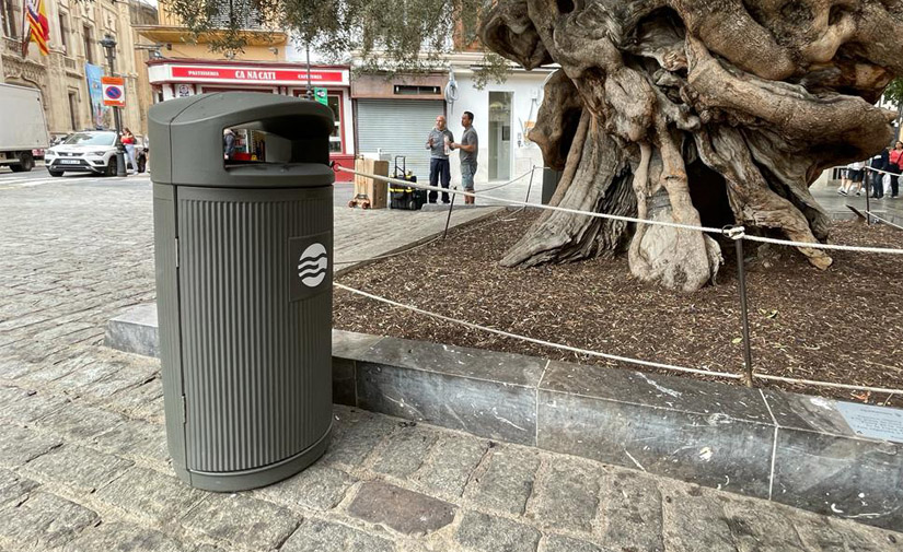 EMAYA aumentará un 30% la recogida de residuos con la renovación de las papeleras del centro de Palma