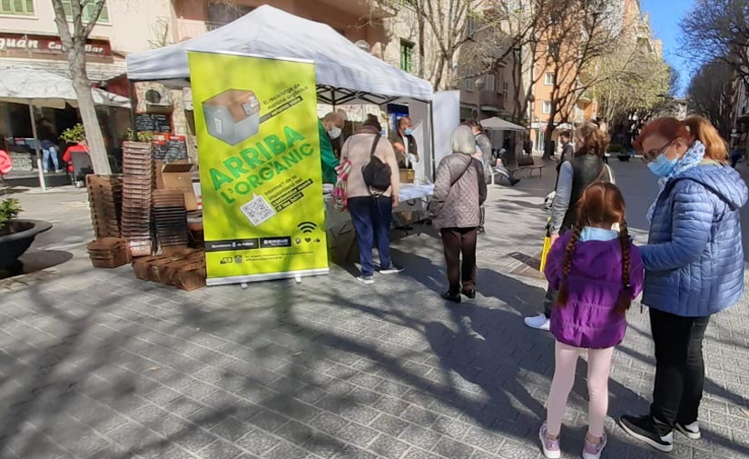 EMAYA ya ha implantado este mes de abril 127 contenedores marrones a 16 barrios de Palma