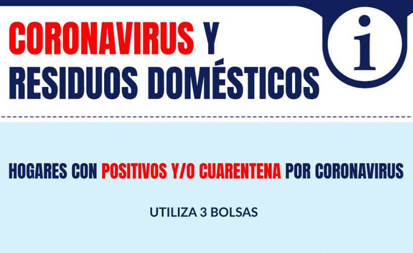 En hogares libres de COVID-19 se debe reciclar con normalidad