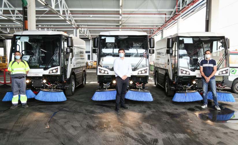 ESMASA incorpora nuevos equipos para mejorar el servicio de limpieza viaria de Alcorcón