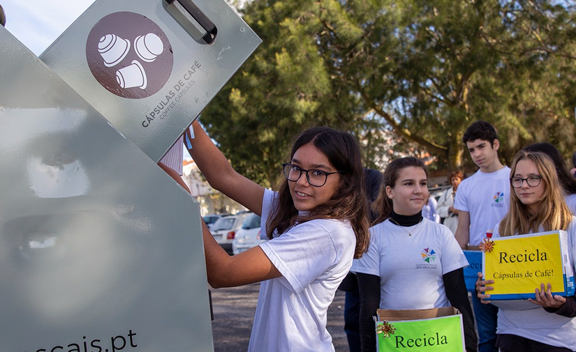 Éxito rotundo del nuevo sistema de recogida de cápsulas de café en Cascais