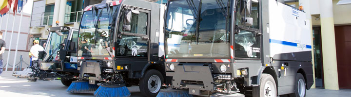 Fuenlabrada refuerza su servicio de limpieza viaria con la adquisición de tres nuevos vehículos