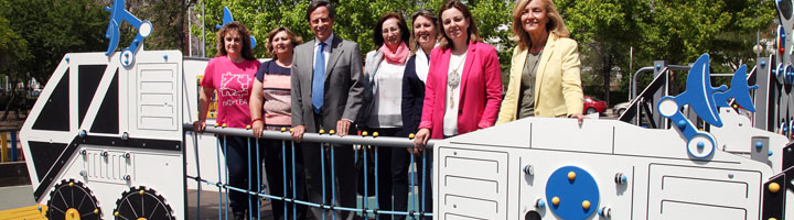 Alcobendas inaugura su primer parque infantil inclusivo