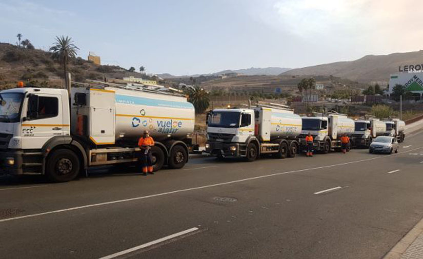 FCC Medio Ambiente recibe la Medalla de Oro al Mérito del Cuerpo de Bomberos de Las Palmas de Gran Canaria