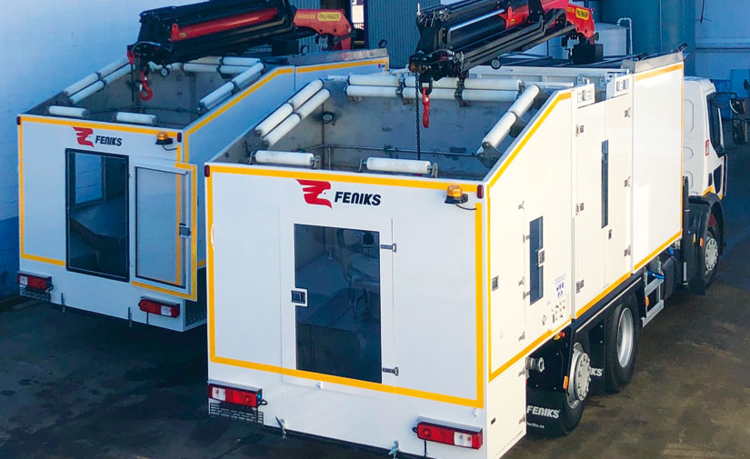 FENIKS suministra dos equipos lavacontenedores de carga superior para la prestación de servicios a EPREMASA
