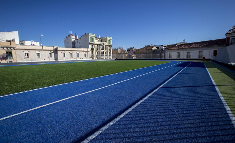 Finalizan las obras de construcción del nuevo Centro Deportivo Municipal La Cebada, en Madrid