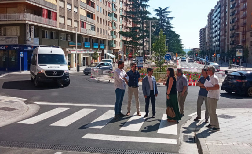 Finalizan las obras de la tercera fase de reurbanización del paseo Ramón y Cajal de Huesca