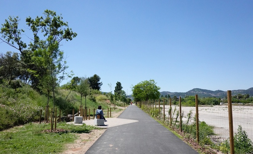 Finalizan las obras de mejora paisajística y ambiental en dos tramos del río Llobregat