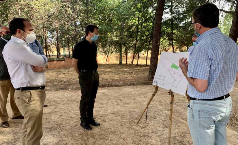 Finalizan las obras del parque forestal de Vicálvaro: caminos remodelados y red de riego