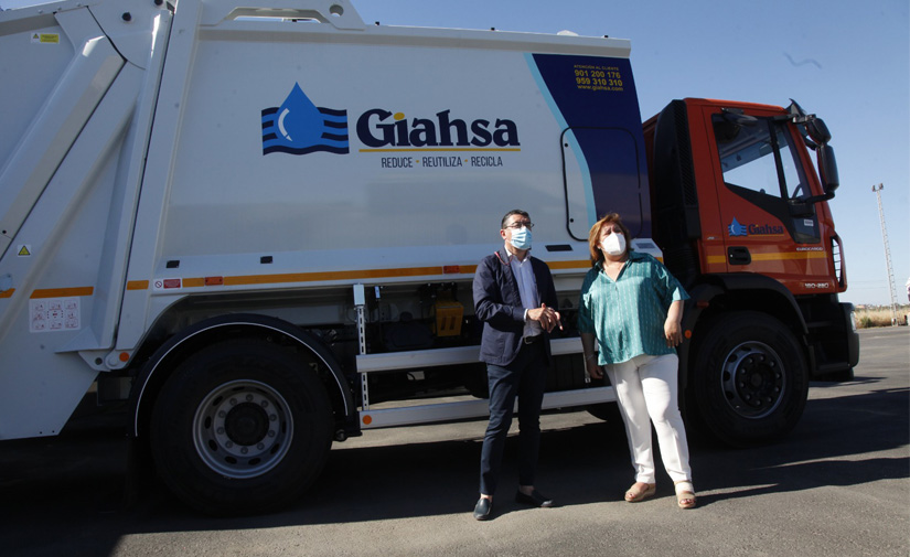 Giahsa incorpora 12 nuevos vehículos para reforzar la recogida de residuos de la provincia de Huelva